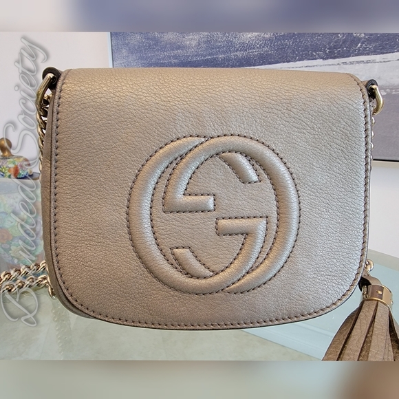 Gucci Soho Disco Mini Chain Crossbody Bag - Picture 5 of 11